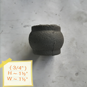 3/4"မန္တလေးအိုးလုံး